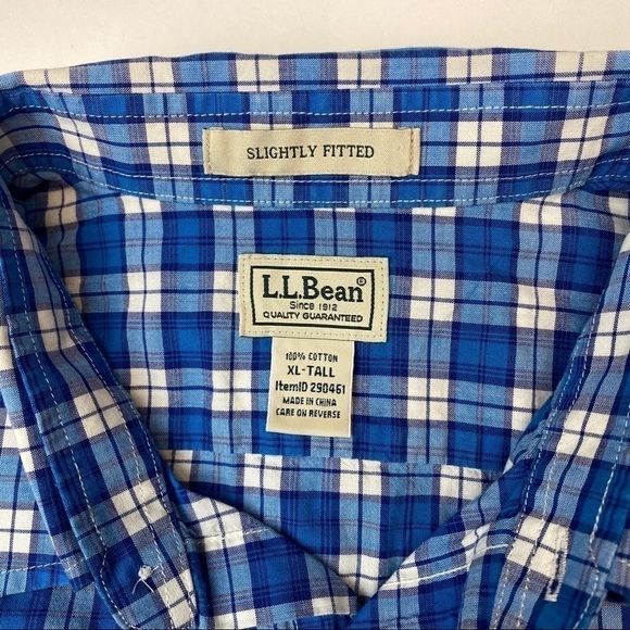 L L BEAN XL-TALL CASUAL BUTTON DOWN - Picture 2 of 5